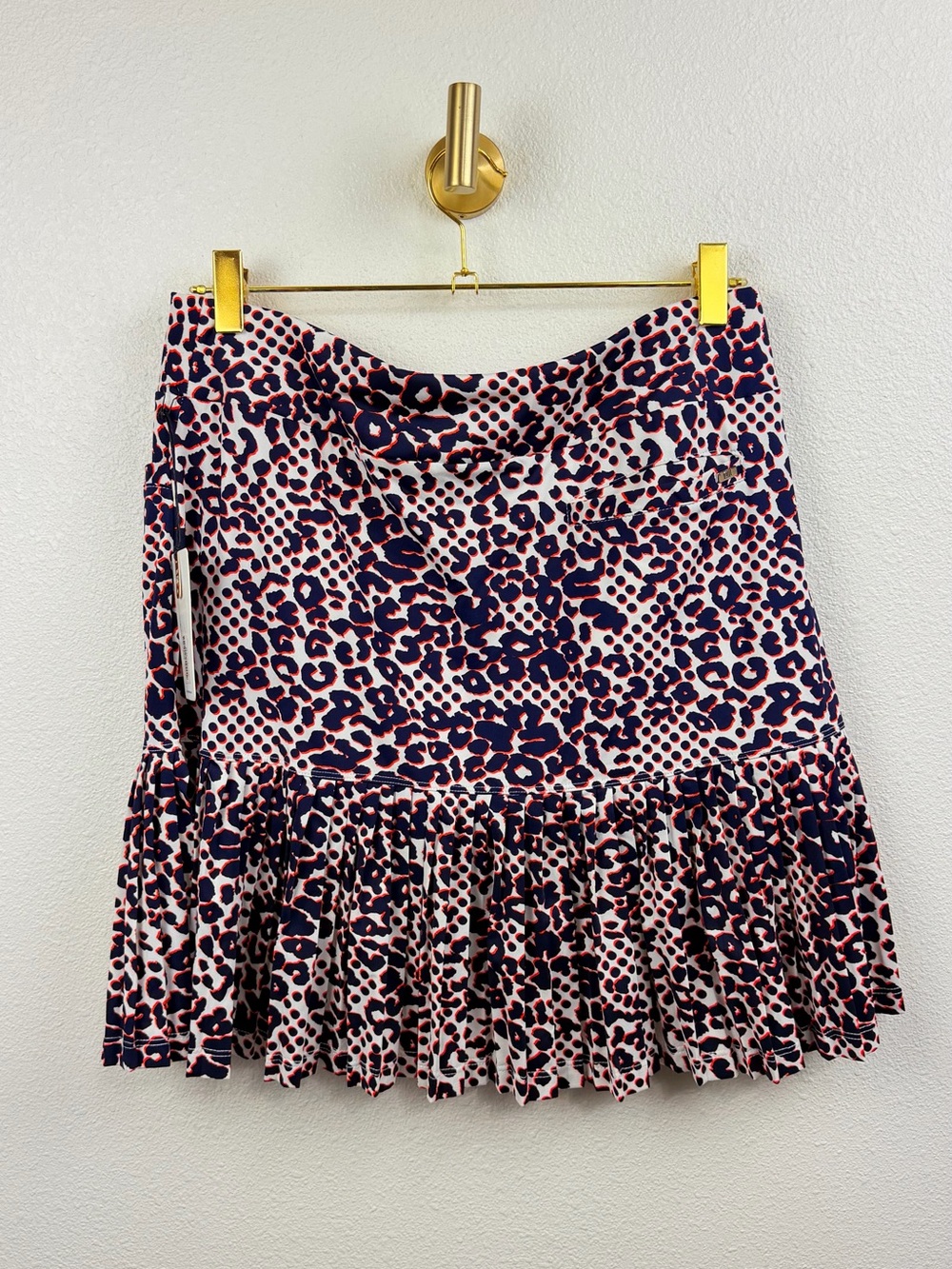 Tail NWT UPF 50 Cheetah Dot Micro Pleats Tennis Golf Skort Size S - Picture 3 of 10